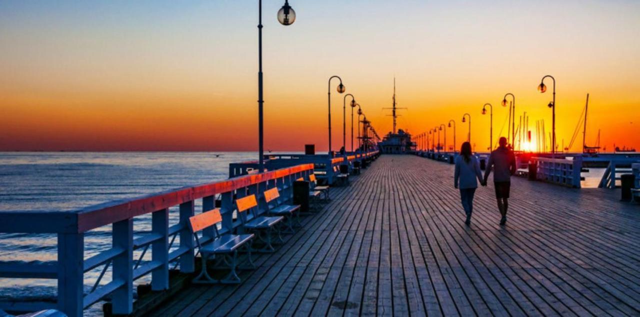 Lesny Zakatek Apartment Sopot Bagian luar foto