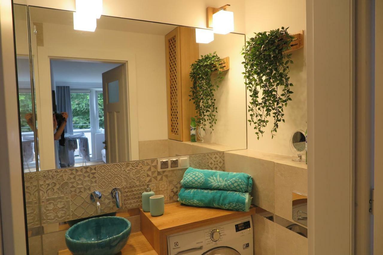 Lesny Zakatek Apartment Sopot Bagian luar foto