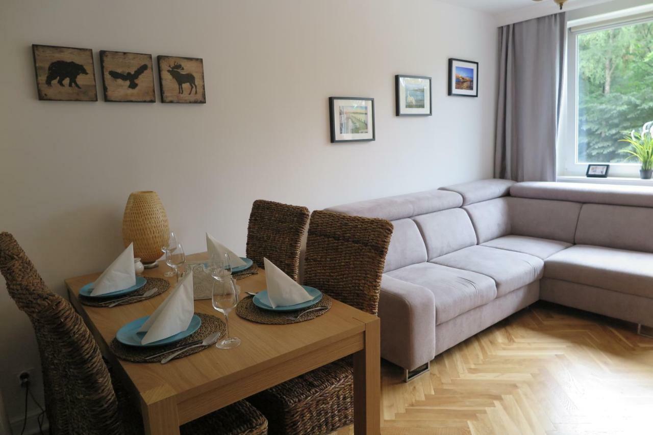 Lesny Zakatek Apartment Sopot Bagian luar foto
